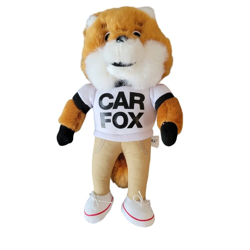 CAR FOX "Show me the Car Fax" Advertising Plush 10"